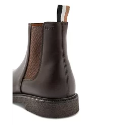 Deals 🧨 BOSS Men's Tunley Pull On Chelsea 🥾 Boots Dark Brown 🤩 -Hugo Boss Shop unnamed file 420