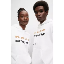 Top 10 🥰 BOSS Econy2 Relaxed Fit Logo Hoodie White 🎁 -Hugo Boss Shop unnamed file 43