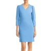 Discount ⌛ BOSS Distany Sheath 👗 Dress Mountain Blue 🤩 -Hugo Boss Shop unnamed file 434