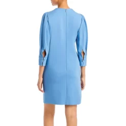 Discount ⌛ BOSS Distany Sheath 👗 Dress Mountain Blue 🤩 -Hugo Boss Shop unnamed file 435