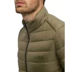 New 👍 BOSS Calanos Lightweight Puffer Jacket Open Green 👍 -Hugo Boss Shop unnamed file 49
