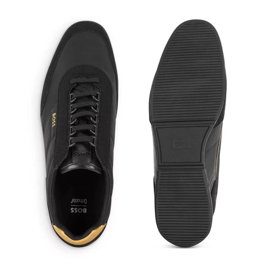 Buy ๐คฉ BOSS Men's Saturn Lowp Flny 102 Lace Up ๐ Sneakers Black ๐ 4 Buy ๐คฉ BOSS Men's Saturn Lowp Flny 102 Lace Up ๐ Sneakers Black ๐ - Image 2