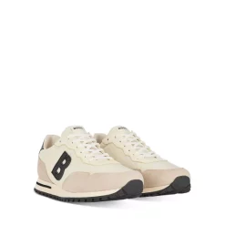 Cheapest ๐งจ BOSS Men's Parkour-L Runn Nyb 1 Lace Up ๐ Sneakers Light Beige โ๏ธ