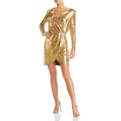 Cheap 🛒 BOSS Epalleta Sequined 👗 Dress Gold 😍 -Hugo Boss Shop unnamed file 548