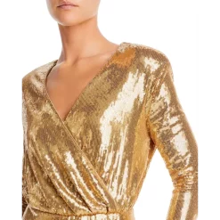 Cheap 🛒 BOSS Epalleta Sequined 👗 Dress Gold 😍 -Hugo Boss Shop unnamed file 549