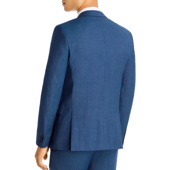 Flash Sale ✨ HUGO Arti & Hesten Petrol Blue Textured Extra Slim Fit Suit Separates Turquoise/aqua 🎁 5 Flash Sale ✨ HUGO Arti & Hesten Petrol Blue Textured Extra Slim Fit Suit Separates Turquoise/aqua 🎁 - Image 3