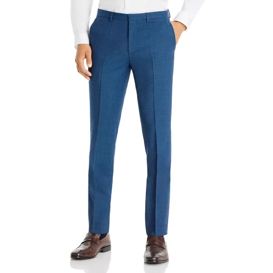 Flash Sale ✨ HUGO Arti & Hesten Petrol Blue Textured Extra Slim Fit Suit Separates Turquoise/aqua 🎁 8 Flash Sale ✨ HUGO Arti & Hesten Petrol Blue Textured Extra Slim Fit Suit Separates Turquoise/aqua 🎁 - Image 6