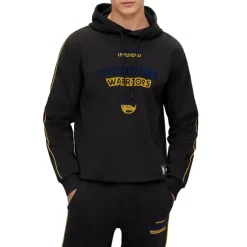 Coupon 🎁 BOSS Golden Warriors 🏀 Basketball Graphic Hoodie Black 😍 -Hugo Boss Shop unnamed file 577