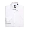 Deals ✨ BOSS H-Hank-Kent-C3-214 1 Cotton Contrast Trim Slim Fit 👗 Dress 👕 Shirt White 🔔 -Hugo Boss Shop unnamed file 582