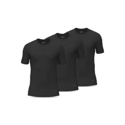 Cheapest ✨ BOSS Cotton Logo Graphic Tees, Pack Of 3 Black 🔔