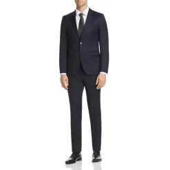 Hugo Boss Shop 50 Best deal π HUGO Aldons/Hartleys Basic Slim Fit Suit Separates Dark Navy π₯