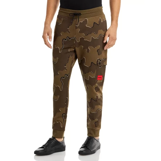 Best Pirce ๐ HUGO Dromwell Cotton Camouflage Regular Fit Cargo Joggers ๐ 3 Best Pirce ๐ HUGO Dromwell Cotton Camouflage Regular Fit Cargo Joggers ๐