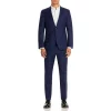 Discount ✔️ BOSS H-HUGE Plaid Slim Fit Suit Blue 🔔 -Hugo Boss Shop unnamed file 630