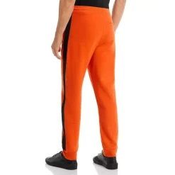 Cheapest ✔️ HUGO Dumquat Cotton Side Stripe Regular Fit Joggers Dark Orange 😉 -Hugo Boss Shop unnamed file 645