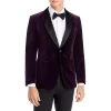 Buy ❤️ BOSS Hutson Velvet Slim Fit Dinner Jacket Blackberry ✨ -Hugo Boss Shop unnamed file 666