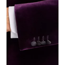 Buy ❤️ BOSS Hutson Velvet Slim Fit Dinner Jacket Blackberry ✨ -Hugo Boss Shop unnamed file 669