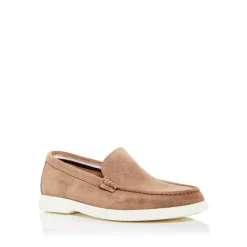 Deals 🥰 Hugo Boss Men's Sienne Moc Toe Loafers Medium Beige ✨