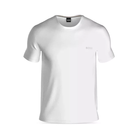 New ๐ BOSS Mix & Match Cotton Blend Logo Graphic Tee White ๐ 3 New ๐ BOSS Mix & Match Cotton Blend Logo Graphic Tee White ๐