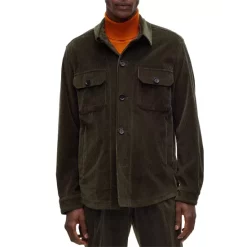 Wholesale 🧨 BOSS C-Carper Relaxed Fit Corduroy Jacket Green 🎁