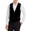 Cheap ✨ HUGO Slim Fit Velvet Formal Vest Black 🔔 -Hugo Boss Shop unnamed file 739