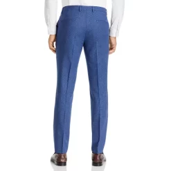 Deals 🎉 HUGO Arti & Hesten Tonal Micro Check Extra Slim Fit Suit Separates Turquoise/aqua ✨ -Hugo Boss Shop unnamed file 763