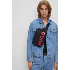 Budget 👏 BOSS Hugo Boss Ethon Monostrap 🎒 Backpack Black 🧨 -Hugo Boss Shop unnamed file 791