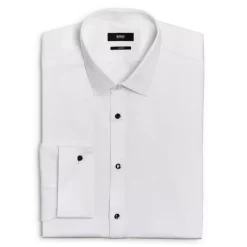 Hugo Boss Shop 22 Best Sale π BOSS Jasper Pique Slim Fit Tuxedo π Shirt White π