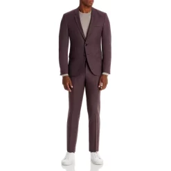Best reviews of 🤩 HUGO Arti & Hesten Micro Pattern Extra Slim Fit Suit Separates 👍