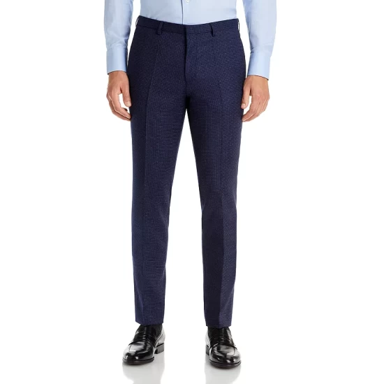 Deals โ HUGO Hesten Textured Weave Slim Fit Suit Pants Dark Blue ๐คฉ 3 Deals โ HUGO Hesten Textured Weave Slim Fit Suit Pants Dark Blue ๐คฉ