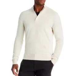 Brand new 🌟 BOSS Lorman Quarter Zip Sweater - 100% Exclusive Black 🎁 -Hugo Boss Shop unnamed file 9