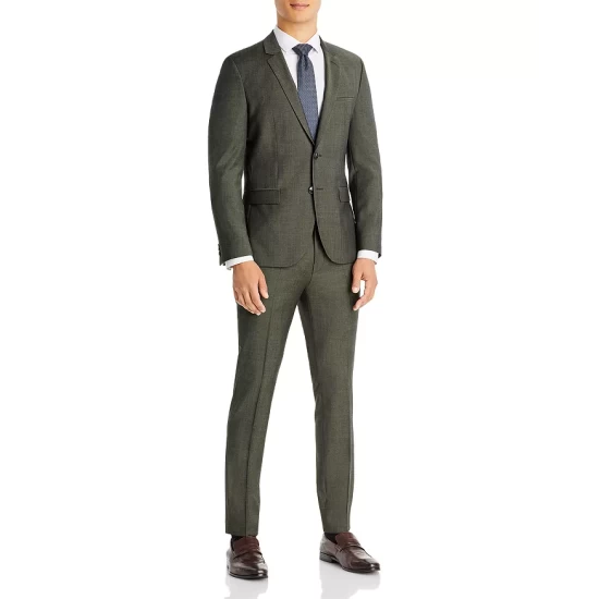 Deals 🎉 HUGO Arti Olive Twill Extra Slim Fit Suit Jacket Beige/khaki 🥰 4 Deals 🎉 HUGO Arti Olive Twill Extra Slim Fit Suit Jacket Beige/khaki 🥰 - Image 2