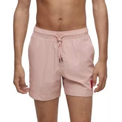 Cheap 🌟 HUGO Dominica Slim Fit Swim Trunks Light Pastel Pink 👏