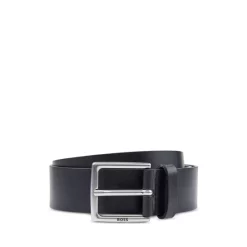 Coupon ๐คฉ BOSS Hugo Boss Men's Rummi Leather Belt Black ๐ฅ