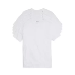 Best Sale 💯 BOSS Authentic Crewneck Tees, Pack Of 5 White 🤩